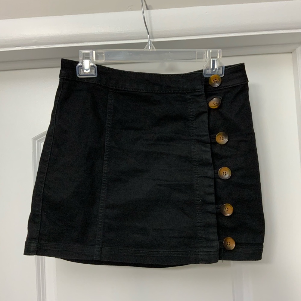 Free People black skirt